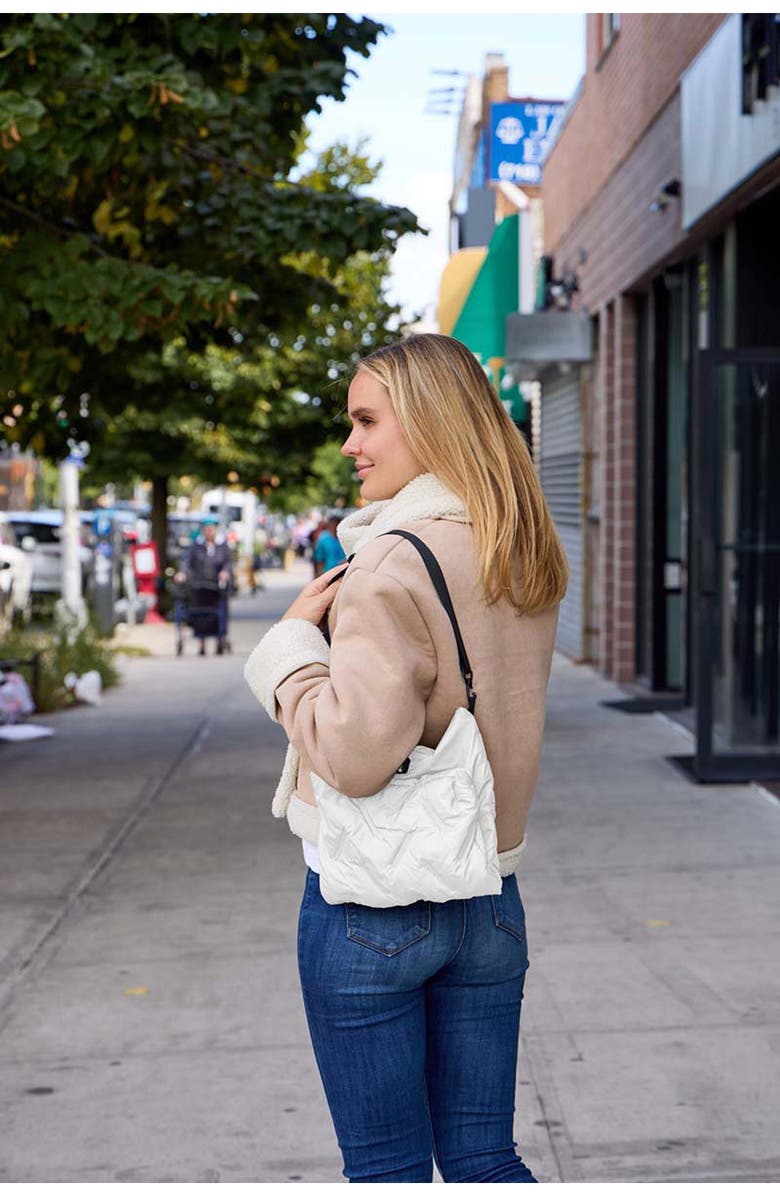 HELIOS THE HEATED COAT Hand Warming Pouch, Alternate, color, White