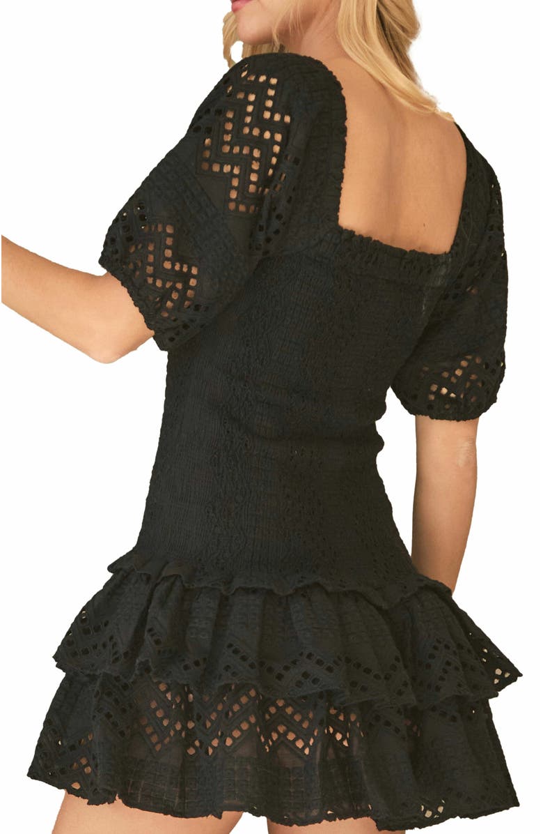 BTB Los Angeles Nora Dress, Alternate, color, Black