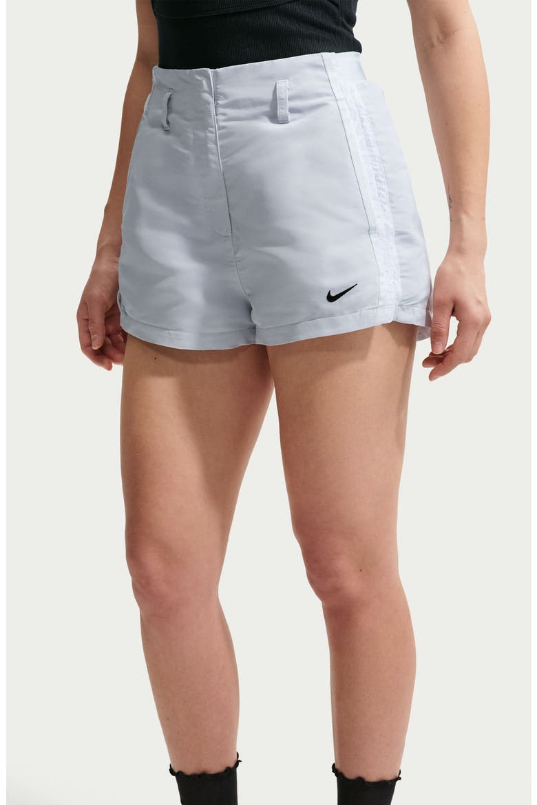 Sportswear Shorts, Alternate, color, PURE PLATINUM/ WHITE/ BLACK