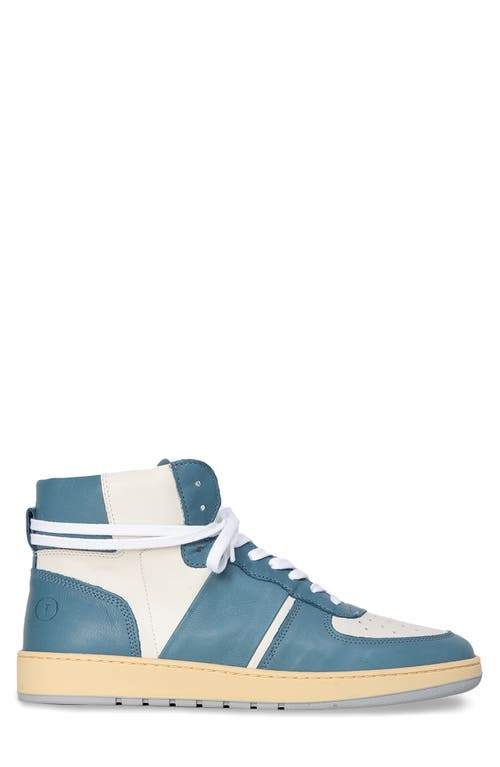 Collegium Pillar Destroyer High Top Sneaker In Blue