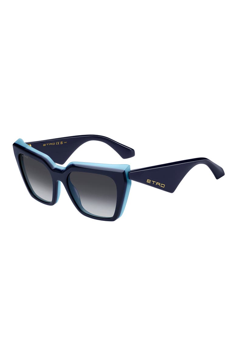55mm Cat Eye Sunglasses, Alternate, color, 0ZX9-9O