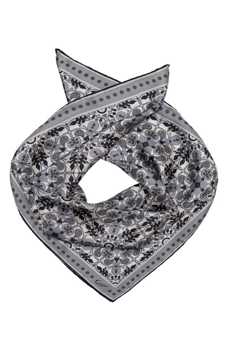 Elizabetta Barbaresco - Hand Rolled Silk Neckerchief, Alternate, color, 