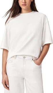 AllSaints Esme Amelie Crochet Heart Back T-Shirt