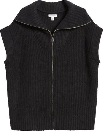 Nordstrom Rib Zip-Up Sweater Vest | Nordstrom Nordstrom Rib Zip-Up Sweater Vest | Nordstrom