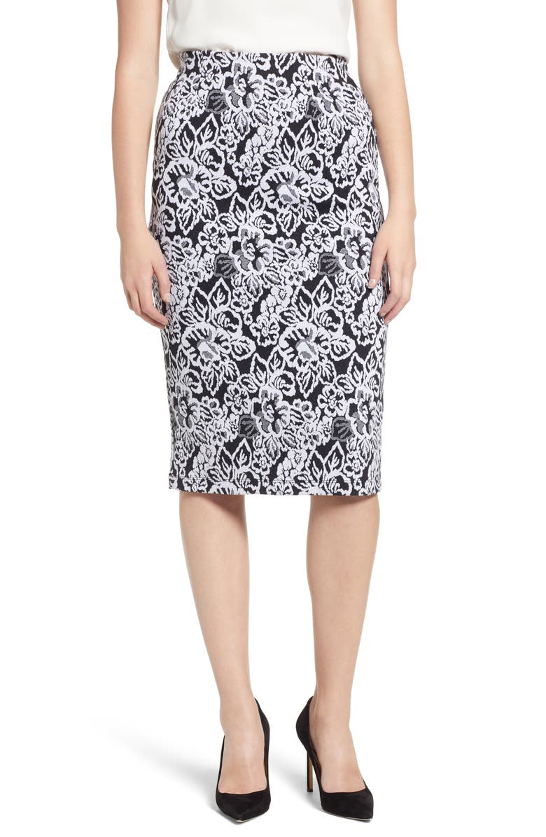 Everleigh Double Knit Pencil Skirt, Main, color, 