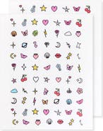 INKED by Dani Pastel Magic Nail Art Temporary Tattoos