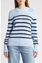selected Sky Navy Stripe