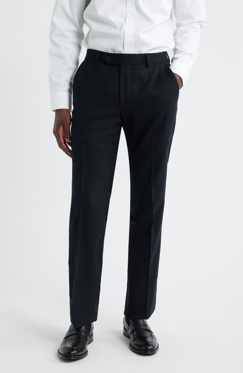 Luxury Performance Stretch Wool Suit Separate Pants