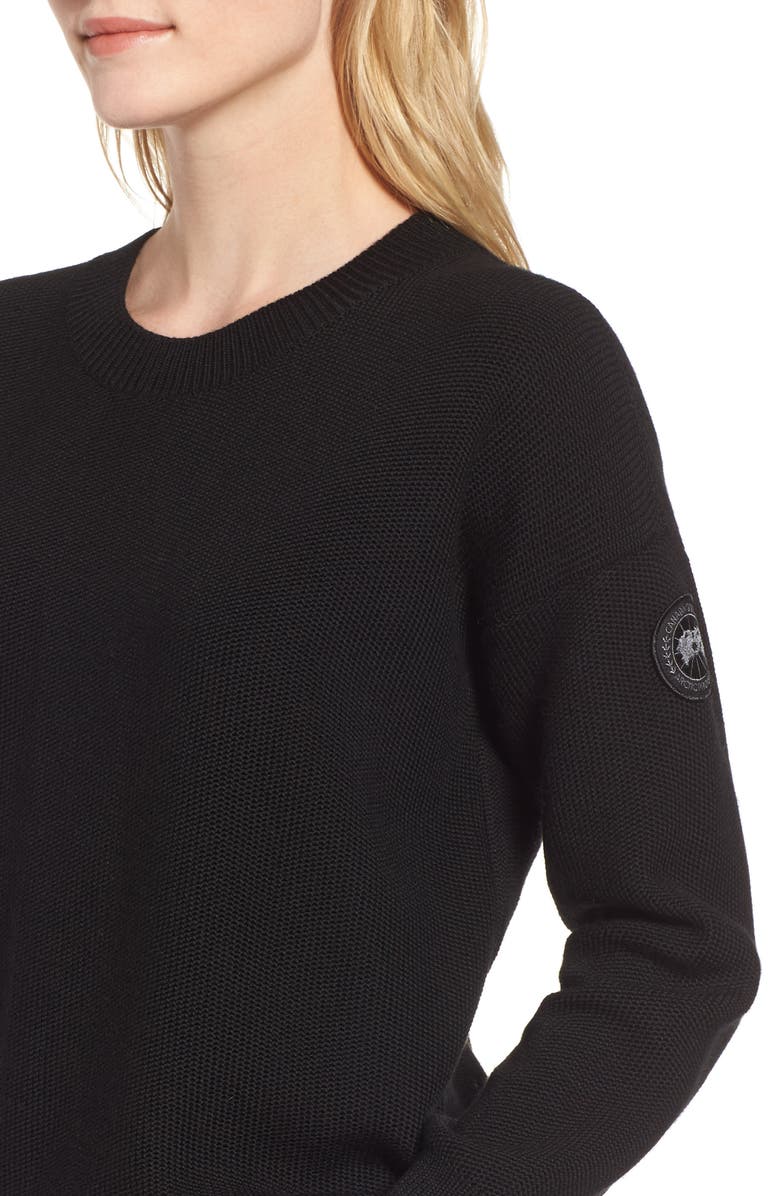 Canada Goose Aleza Merino Wool Sweater, Alternate, color, 