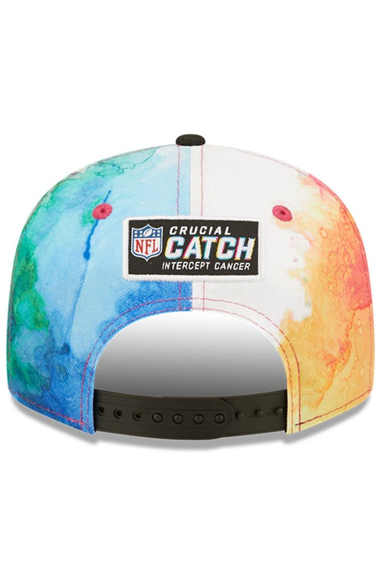 New Era Men's New Era Pink/Black Chicago Bears 2022 NFL Crucial Catch 9FIFTY Snapback Hat, Alternate, color, 