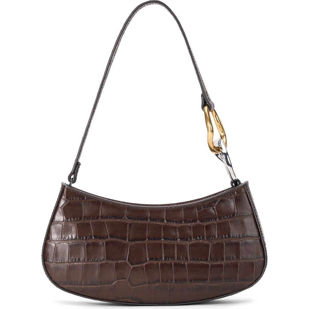 Staud Ollie Leather Shoulder Bag