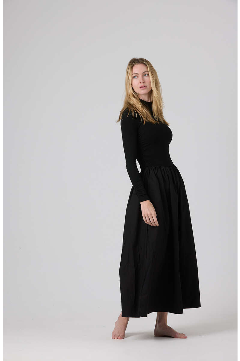 Avery Dress, Alternate, color, Black