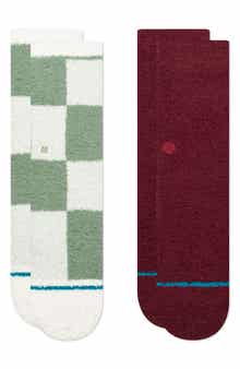 Stance Patchwork Assorted 2-Pack Crew Socks Gift Box Set