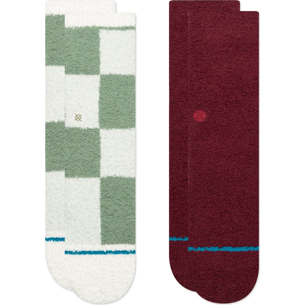 Stance Patchwork Assorted 2-pack Crew Socks Gift Box Set In Multi