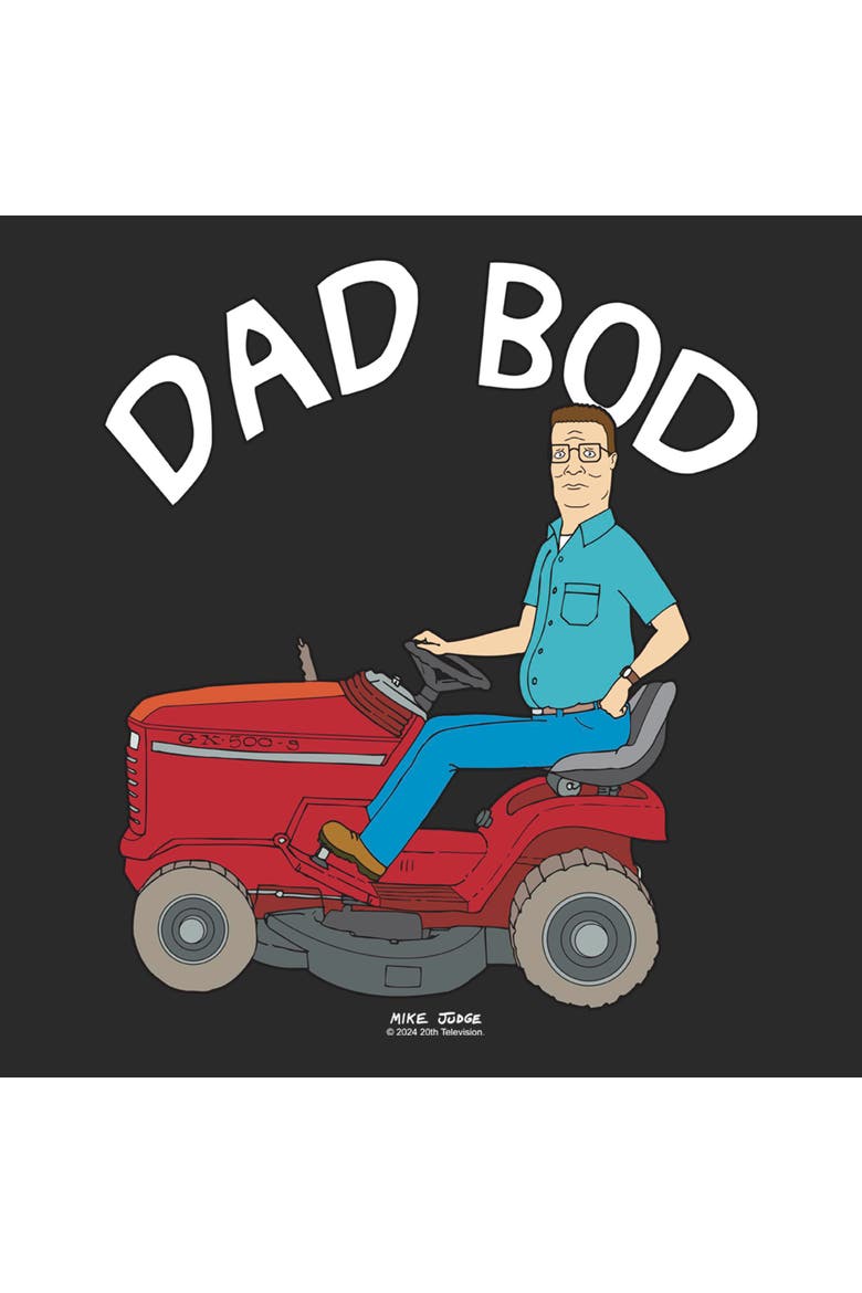 Men's King of the Hill This Is My Dad Bod  Graphic T-Shirt, Alternate, color, Charcoal