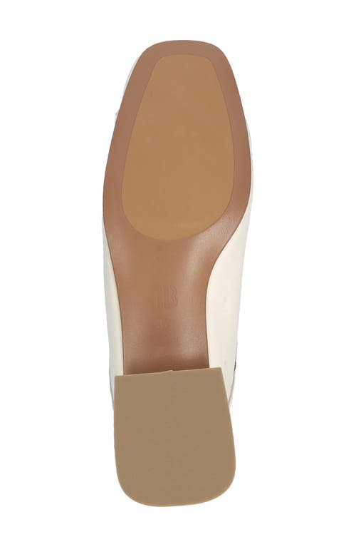 Bibi Lou Suzy Bow Mule In Blanco