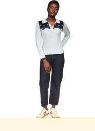 Brodie Pure Cashmere Willow Western Polo
