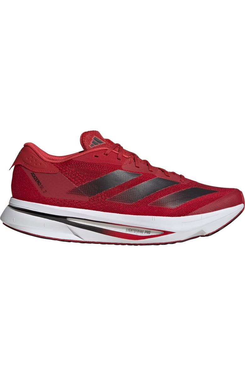 adidas Adizero SL2 Running Shoe, Alternate, color, Team Power Red/ Black/ White