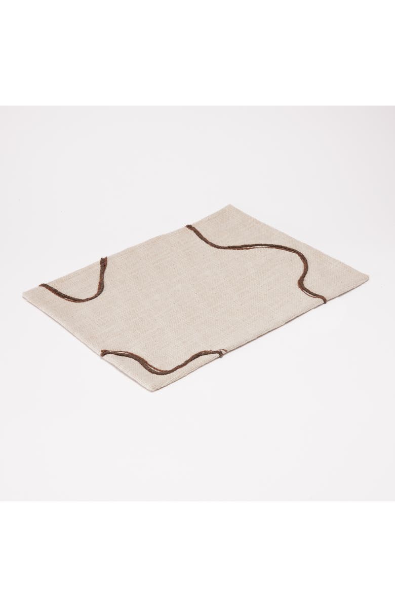 Dumae Signature Placemats - Set of 2, Main, color, Neutral