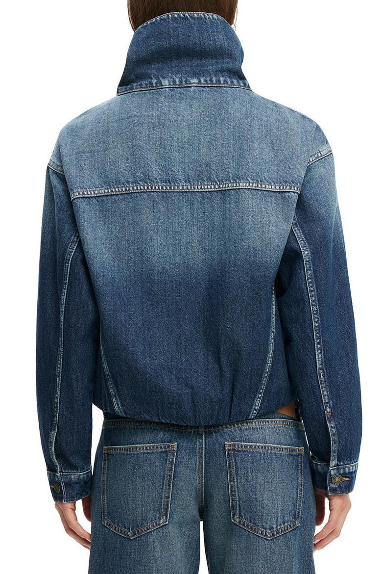 Oli Denim Jacket, Alternate, color, GRAZED BLUE