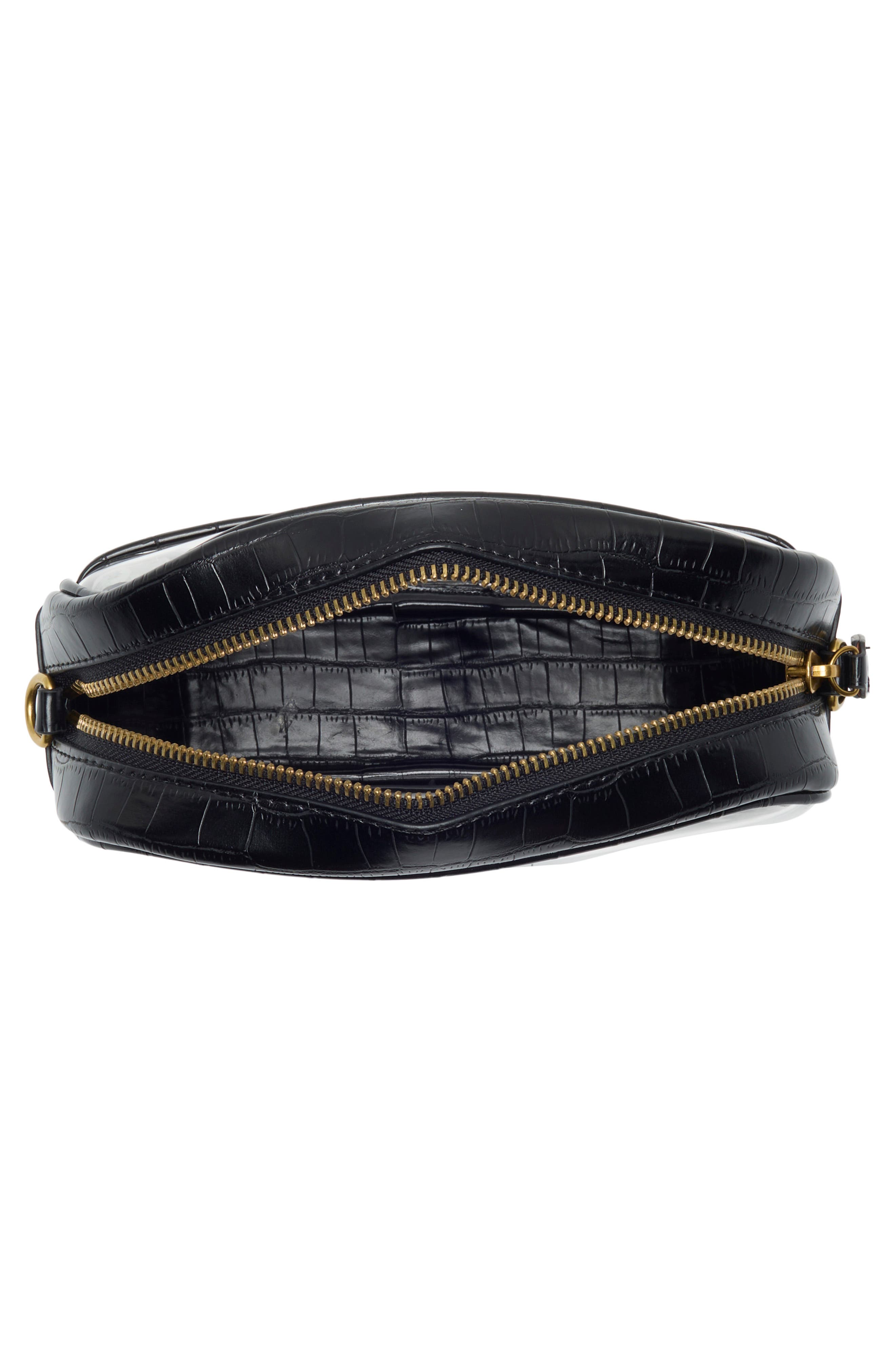 Chiswick Vinyl Camera Bag, Alternate, color, CHARCOAL