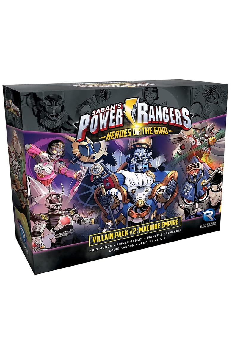 Power Rangers Heroes Of The Grid Villain Pack #2 Machine Empire Expansion, Main, color, Multicolored