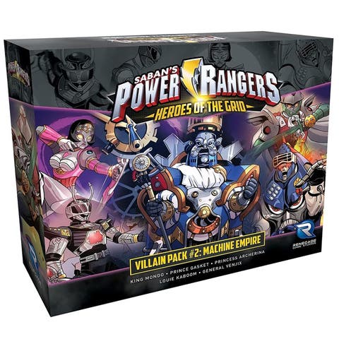 Power Rangers Heroes Of The Grid Villain Pack #2 Machine Empire Expansion