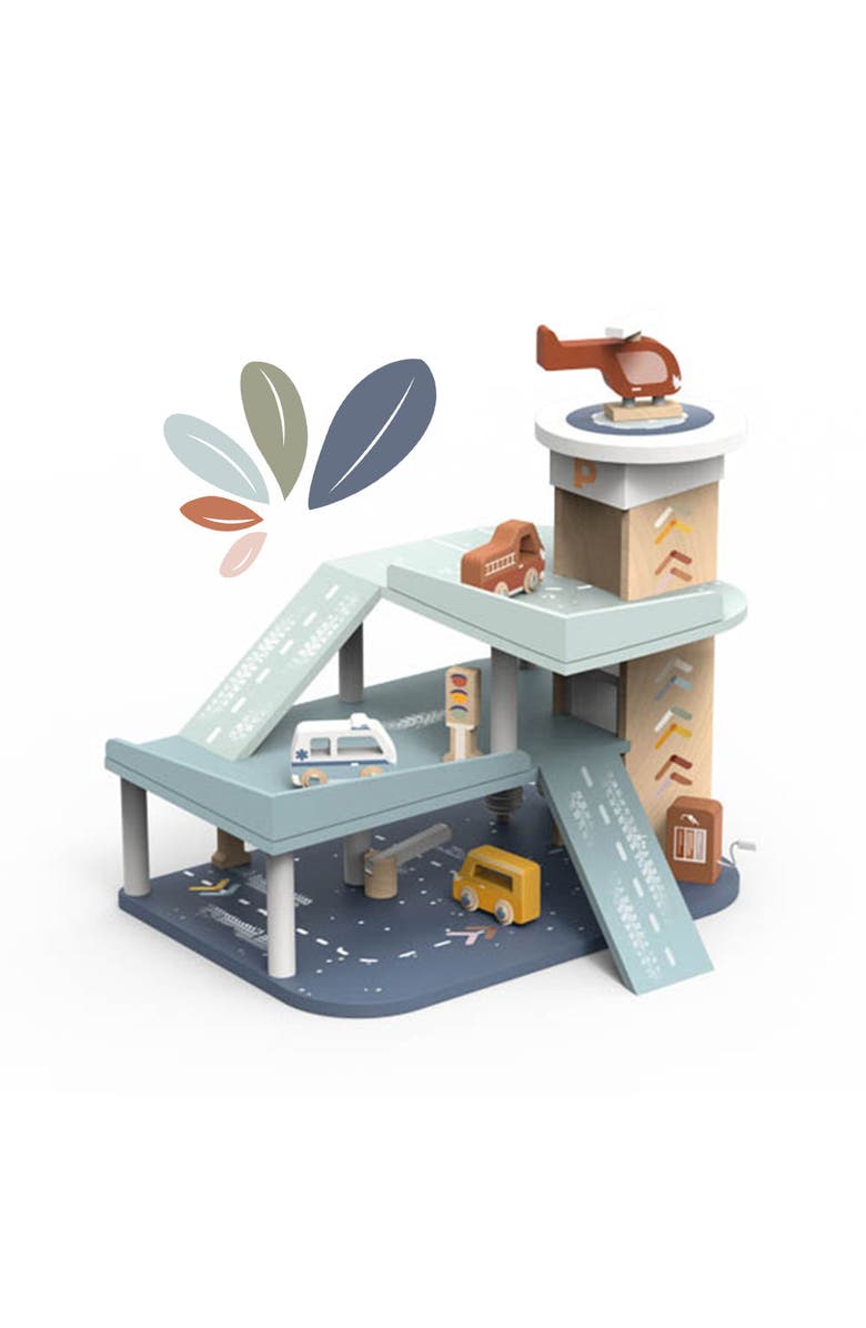 Speedy Monkey Garage Playset, Main, color, Multi