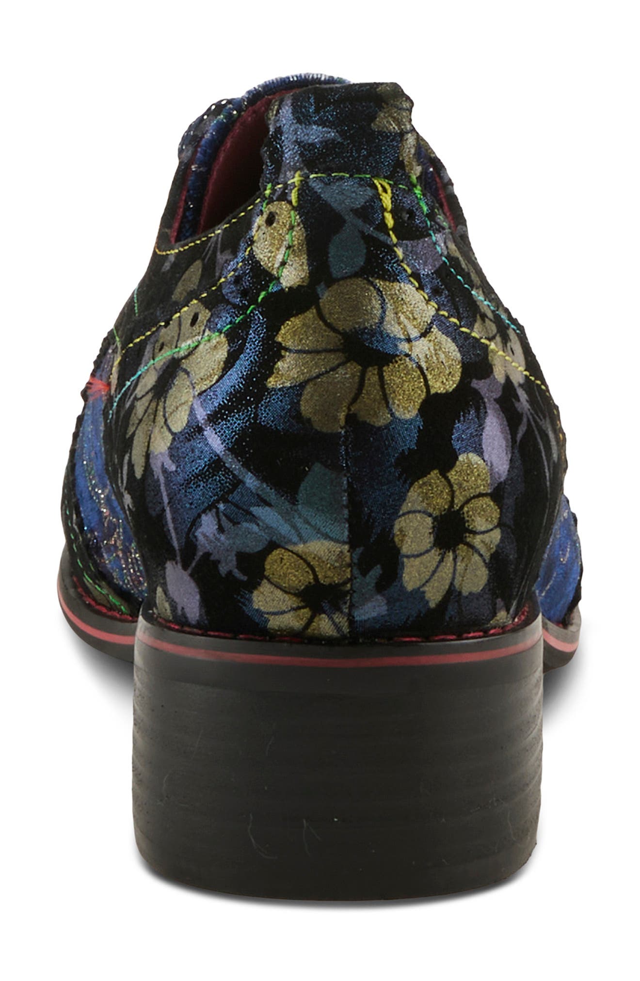 L'Artiste by Spring Step One of a Kind Derby, Alternate, color, Blue Multi