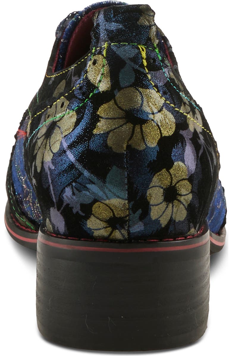 L'Artiste by Spring Step One of a Kind Derby, Alternate, color, Blue Multi