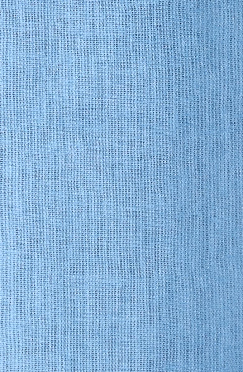 vineyard vines Castaway Slub Linen Blend Camp Shirt, Alternate, color, Coastline