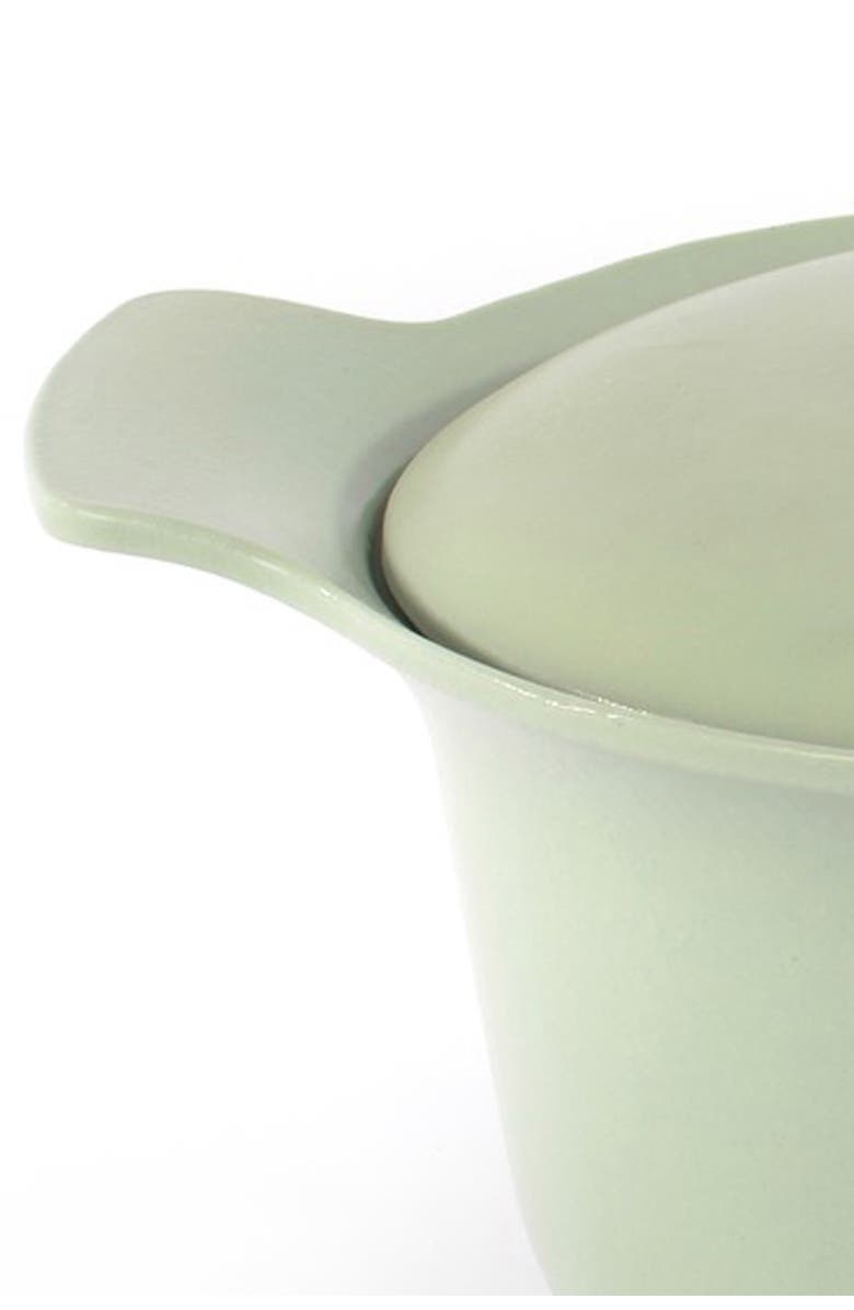 BergHOFF Ron Cast Iron Green Covered 5.5 qt. Casserole, Alternate, color, Multi