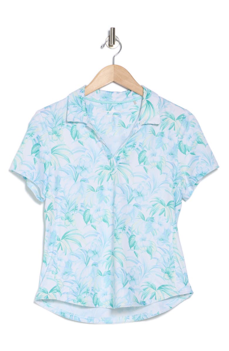 Tommy Bahama Delray Blossom IslandZone<sup>®</sup> Short Sleeve Top, Alternate, color,