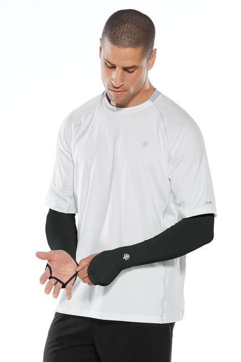 Men's Backspin Performance Arm Sleeves, UPF 50+ Sun Protection
