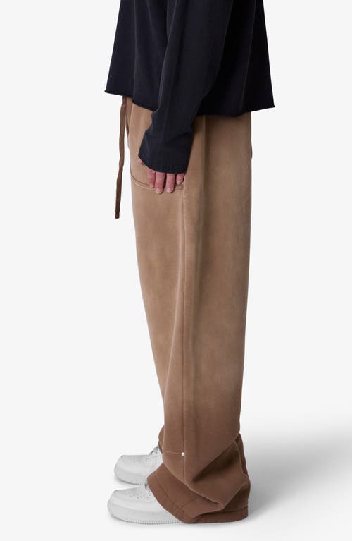Mnml West Double Knee Sweatpants In Tan