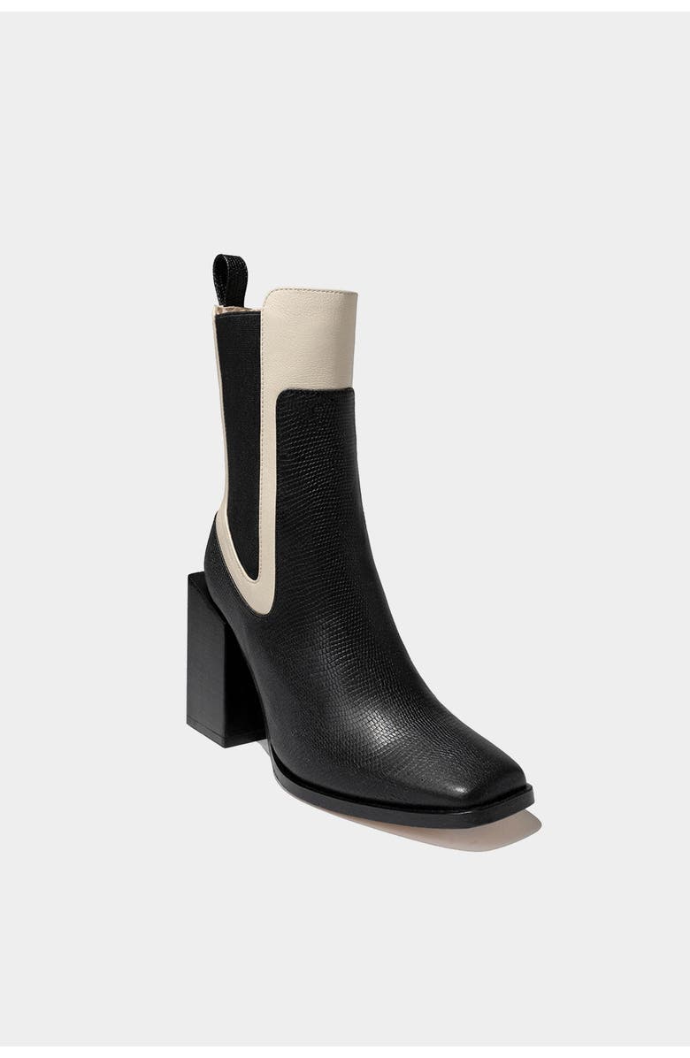 Dante Leather Ankle Boots Adama, Main, color, Black