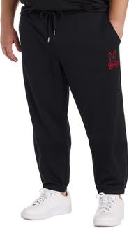 Psycho Bunny Big & Tall Sayer Embroidered Sweatpants