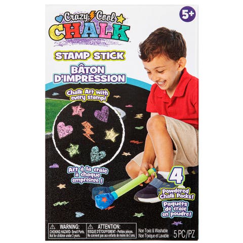 Chalk Stamp Stick, 5 Pieces, Kids