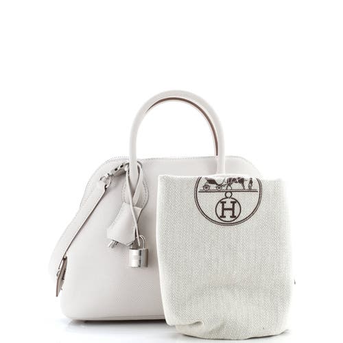 Pre-owned Hermes Hermes Bolide 1923 Bag Epsom 25 In Gray