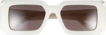 52mm Rectangular Sunglasses