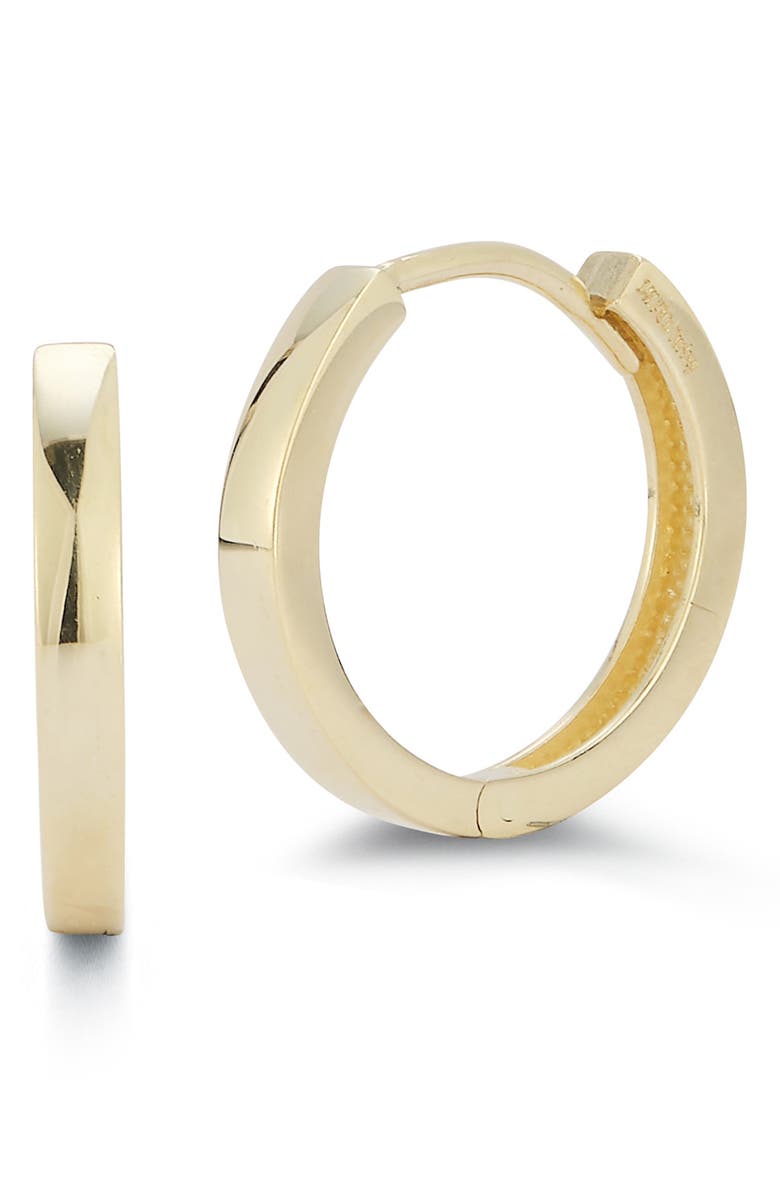 Ember Fine Jewelry 14K Yellow Gold Hoop Earrings, Main, color,