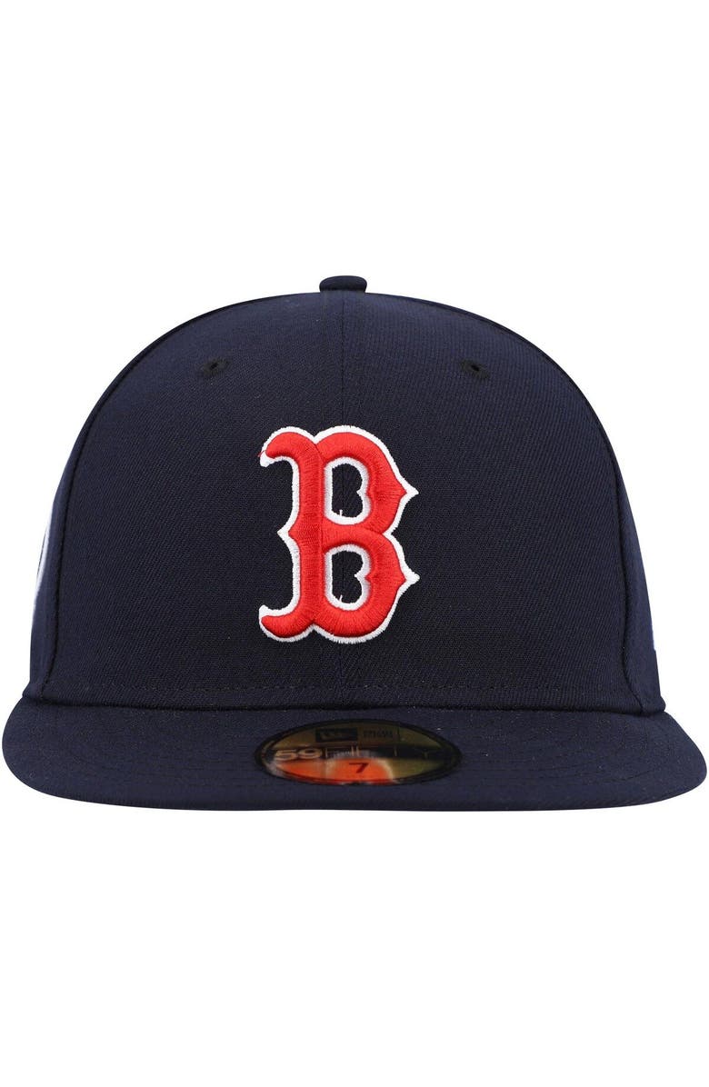 New Era Men's New Era Navy Boston Red Sox 9/11 Memorial Side Patch 59FIFTY Fitted Hat, Alternate, color, Navy