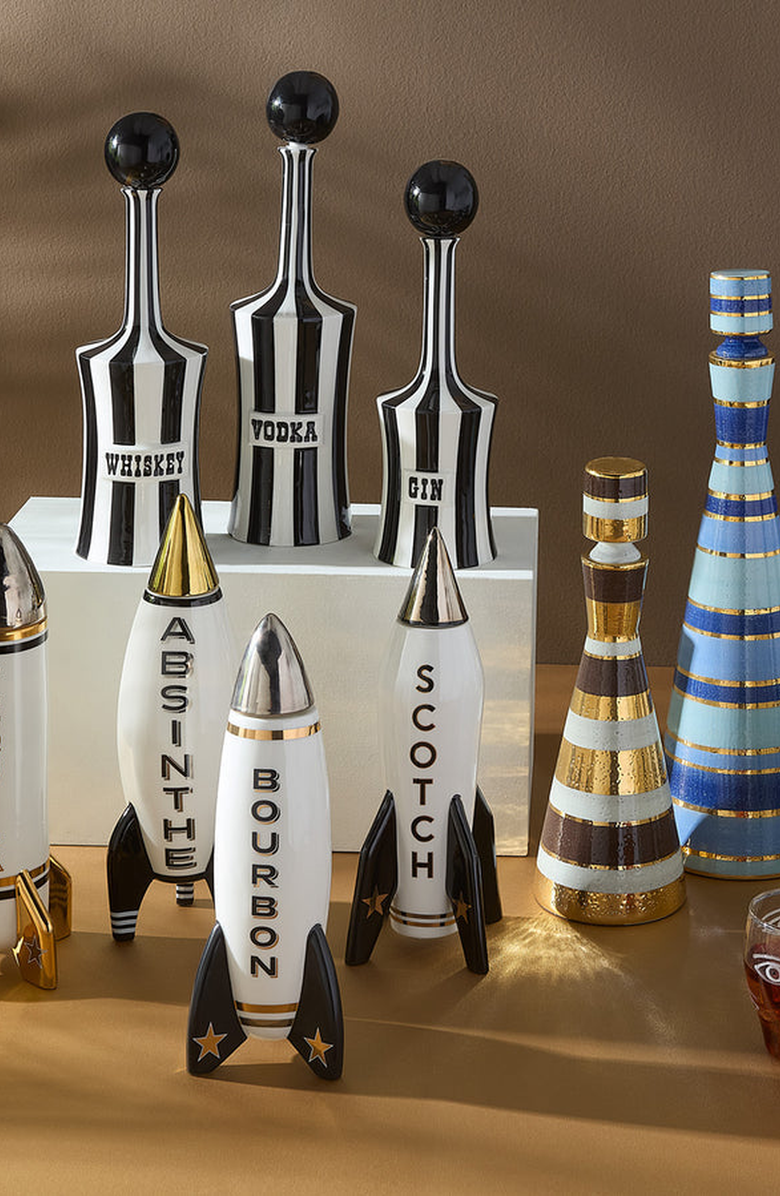 Jonathan Adler Chroma Decanters, Alternate, color, 