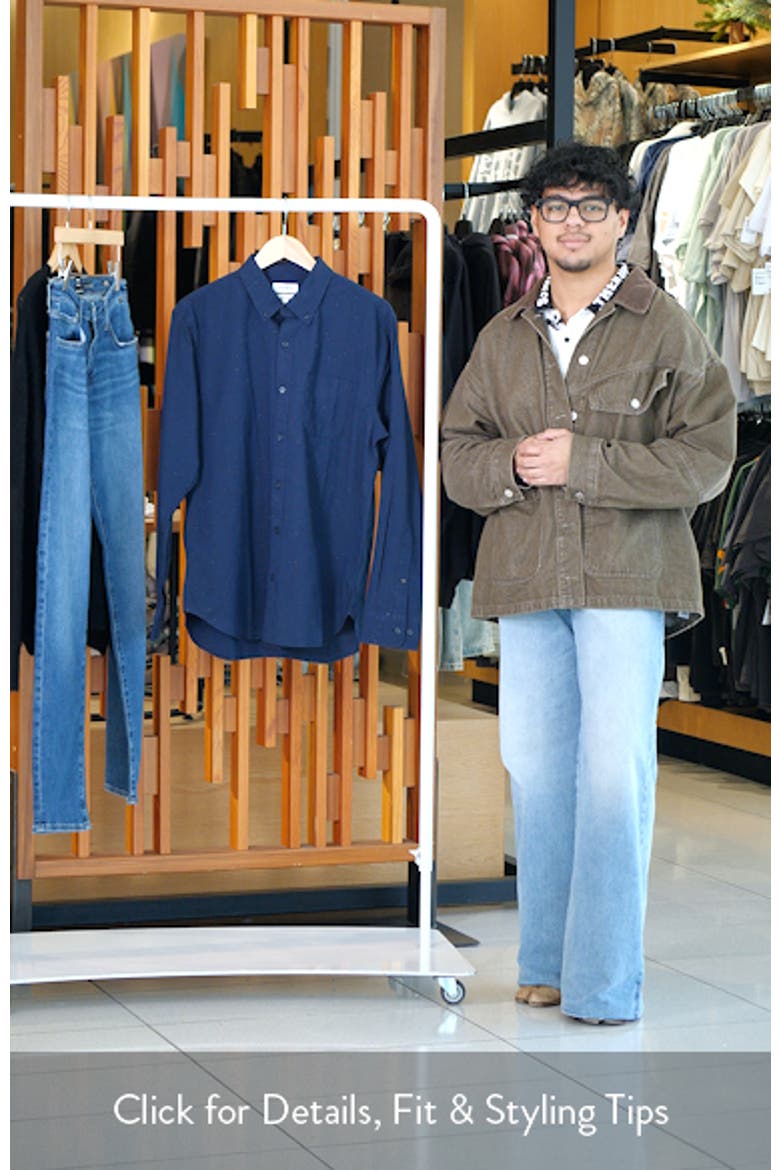 Everyday Slim Fit Cotton Button-Down Oxford Shirt video