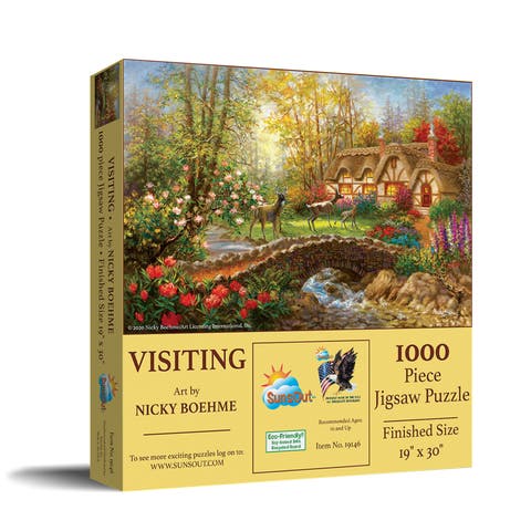 Visiting 1000 piece Jigsaw Puzzle for Adults