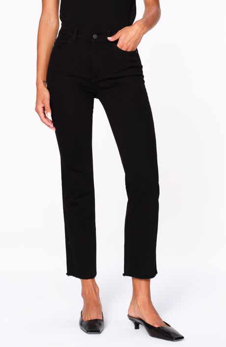 Mara Straight Leg Mid Rise Instasculpt Ankle Jeans