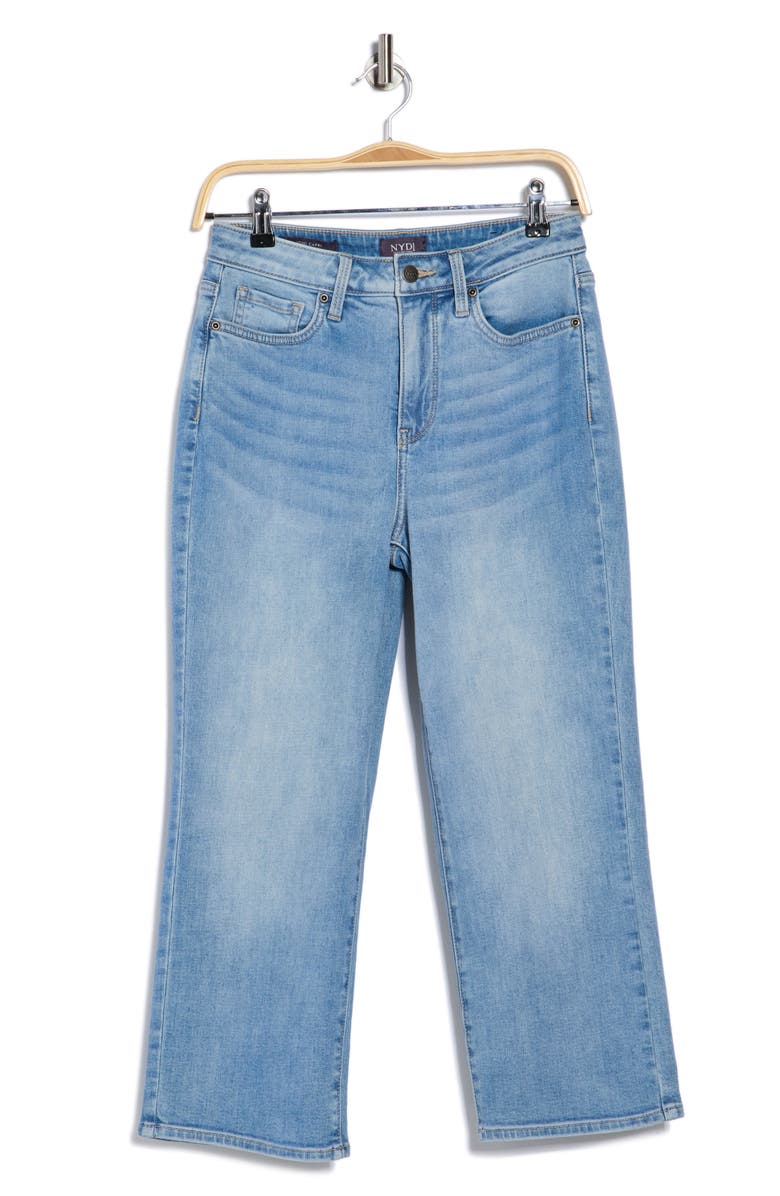 NYDJ Joni High Waist Relaxed Capri Jeans, Alternate, color, Blue Valley