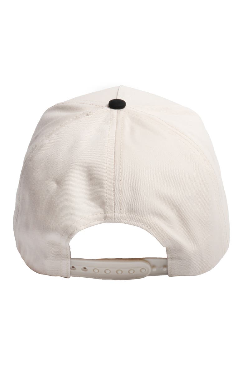 American Honey Embroidered Cotton Baseball Cap, Alternate, color, BLACK