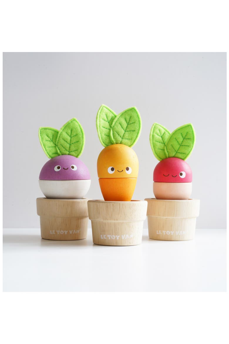 Stacking Veggies Toy Kit, Alternate, color, GREEN RED ORANGE AND PURPLE