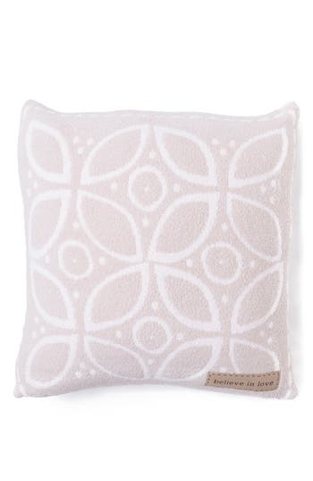 Barefoot Dreams Cozychic Covered In Prayer Pillow In Gray